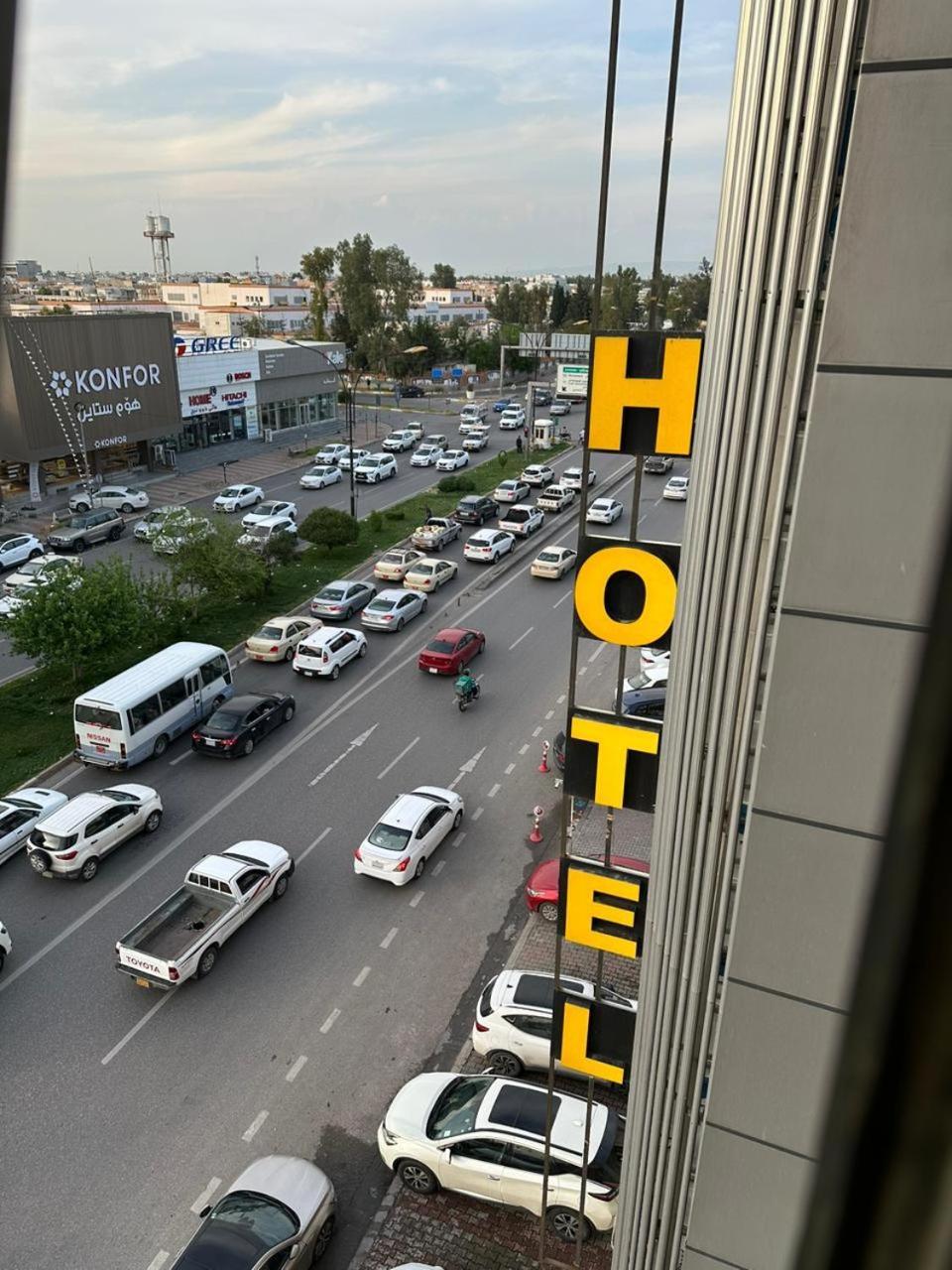Athena Stars Hotel Arbil Eksteriør bilde